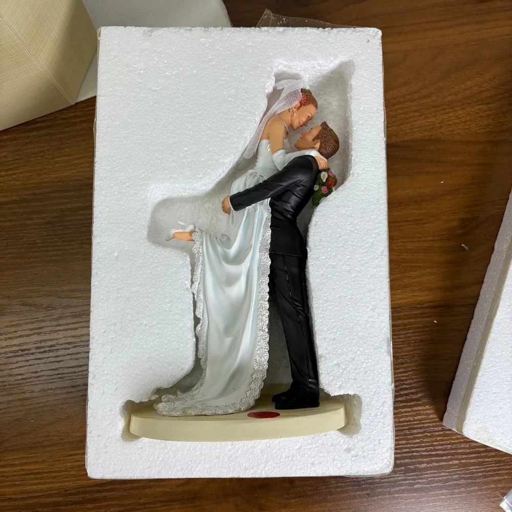 Lenox Thomas Blackshear Ebony Visions FOREVER ONE Wedding‎ Cake Topper 9